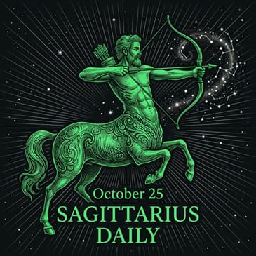 Sunday, October 25, 2026 Sagittarius Horoscope Today