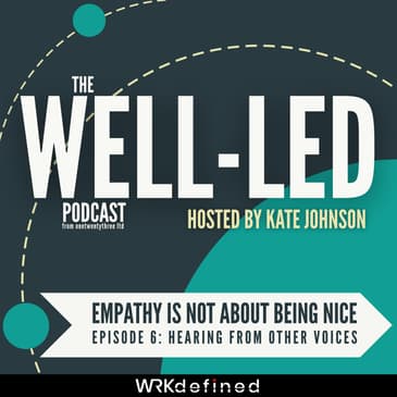 Empathy is not about being nice