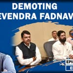 Editorial with Sujit Nair Demoting Devendra Fadnavis