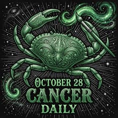 Wednesday, October 28, 2026 Cancer Horoscope Today