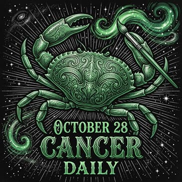 Wednesday, October 28, 2026 Cancer Horoscope Today
