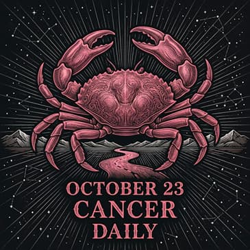 Friday, October 23, 2026 Cancer Horoscope Today
