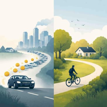 3516: [Part 2] The True Cost of Commuting by Mr. Money Mustache on Rethinking Commutes