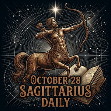 Wednesday, October 28, 2026 Sagittarius Horoscope Today
