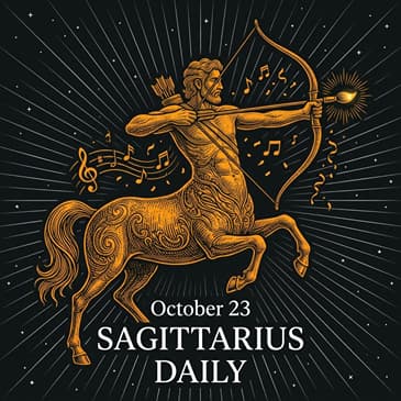 Friday, October 23, 2026 Sagittarius Horoscope Today