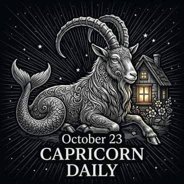Friday, October 23, 2026 Capricorn Horoscope Today