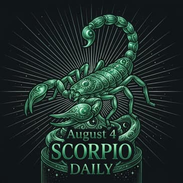 Tuesday, August 4, 2026 Scorpio Horoscope Today