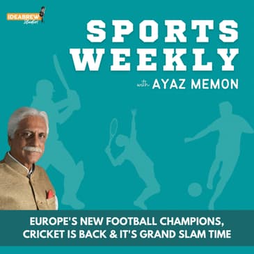 Europe's new football champions, Cricket picks up again and it's Grand Slam time
