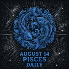 Friday, August 14, 2026 Pisces Horoscope Today