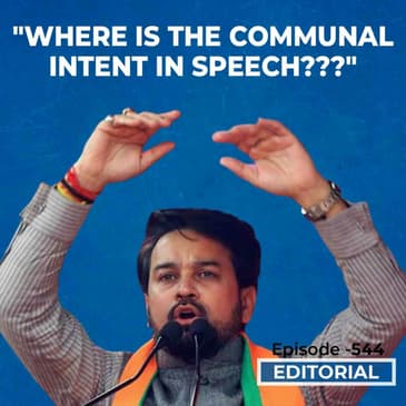 Editorial with Sujit Nair: Where Is The Communal Intent In Speech???