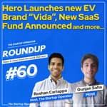 Roundup #60: Hero Motocorp's new EV Brand, Accel's 7th Fund for India, New SaaS Fund & other deals!