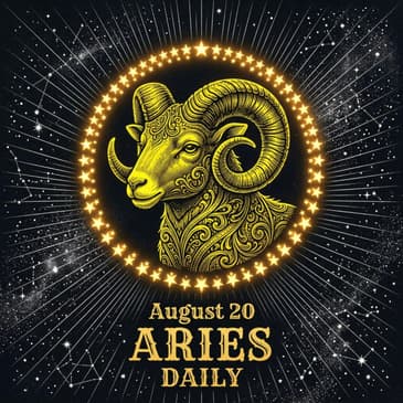 Thursday, August 20, 2026 Aries Horoscope Today