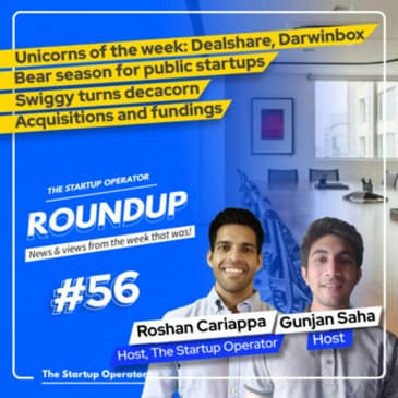 Roundup #56: Swiggy turns decacorn, Bear season in public market, New unicorns & more!