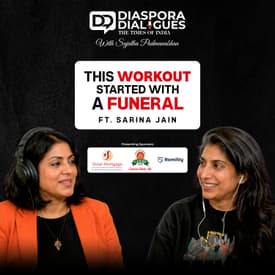 Her Father's Death Led to a Global Bhangra Workout | Sarina Jain on Diaspora Dialogues by TOI™