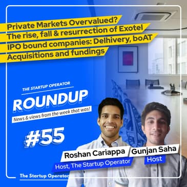 Roundup #55: Rise, Fall & resurrection of Exotel, Are Private markets overvalued? IPOs & more!