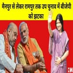 Mainpuri से लेकर Rampur तक By-polls BJP को झटका, Dimple Yadav एक लाख वोटों से आगे