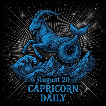 Thursday, August 20, 2026 Capricorn Horoscope Today