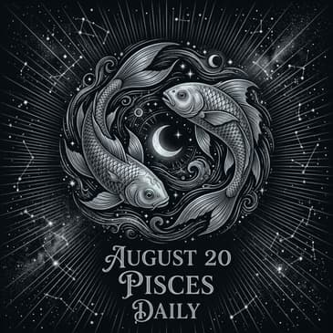 Thursday, August 20, 2026 Pisces Horoscope Today