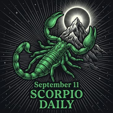 Friday, September 11, 2026 Scorpio Horoscope Today
