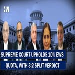 A Big Win Governement, As Supreme Court Uplods 10% EWS Reservation