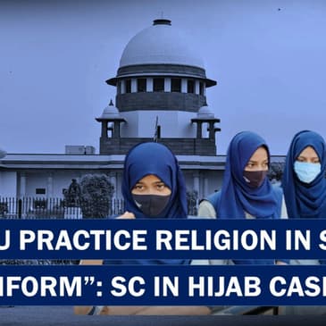 Headlines: "Can You Take Right to Practice Religion To School?" Court In Hijab Case