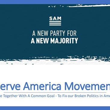 Serve America Movement Offers A Different Option