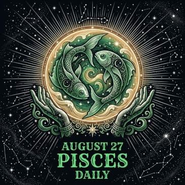 Thursday, August 27, 2026 Pisces Horoscope Today