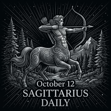 Monday, October 12, 2026 Sagittarius Horoscope Today