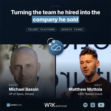 Michael Bassin, VP of Sales at Simera, on Turning the Team He Hired Into the Company He Sold