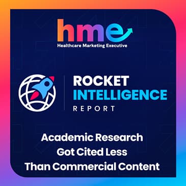 Weekly Insight: Academic Research Got Cited Less Than Commercial Content. Read That Again.