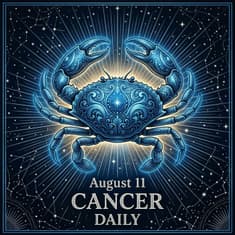 Tuesday, August 11, 2026 Cancer Horoscope Today