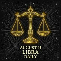 Tuesday, August 11, 2026 Libra Horoscope Today