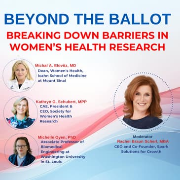 Beyond the Ballot: Breaking Down Barriers in Women's Health Research