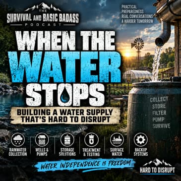 Water Without the Grid: Wells, Rainwater & Backup Systems
