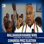 Congress President Election:Kharge Wins By More Than 6000 Votes,First Non-Gandhi President In 20 yrs