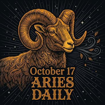 Saturday, October 17, 2026 Aries Horoscope Today