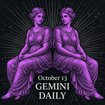 Tuesday, October 13, 2026 Gemini Horoscope Today