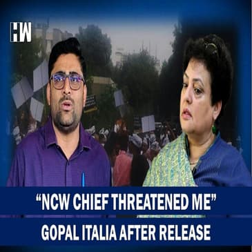 AAP Gujarat Chief Gopal Italia Briefly Detained, Says NCW Chief Tried To Threaten Him