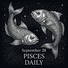 Monday, September 28, 2026 Pisces Horoscope Today