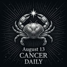 Thursday, August 13, 2026 Cancer Horoscope Today
