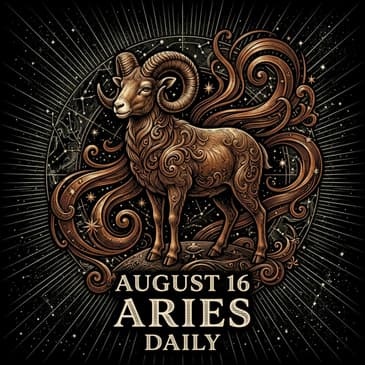 Sunday, August 16, 2026 Aries Horoscope Today