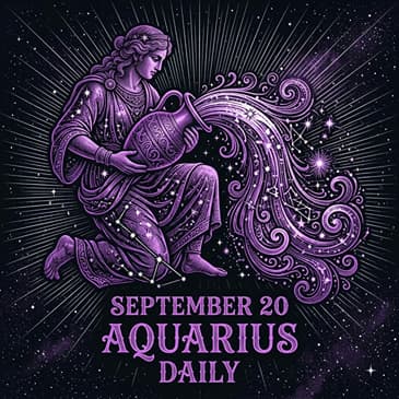 Sunday, September 20, 2026 Aquarius Horoscope Today