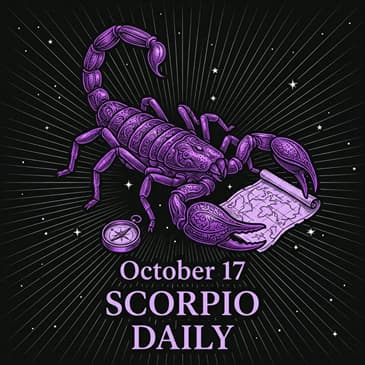 Saturday, October 17, 2026 Scorpio Horoscope Today