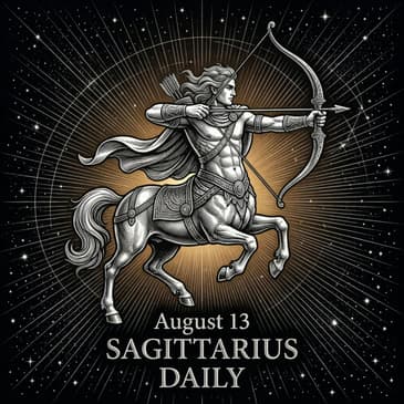 Thursday, August 13, 2026 Sagittarius Horoscope Today