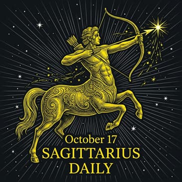Saturday, October 17, 2026 Sagittarius Horoscope Today