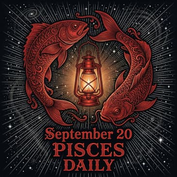 Sunday, September 20, 2026 Pisces Horoscope Today