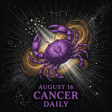 Sunday, August 16, 2026 Cancer Horoscope Today