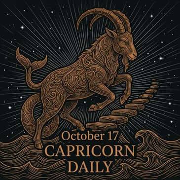 Saturday, October 17, 2026 Capricorn Horoscope Today