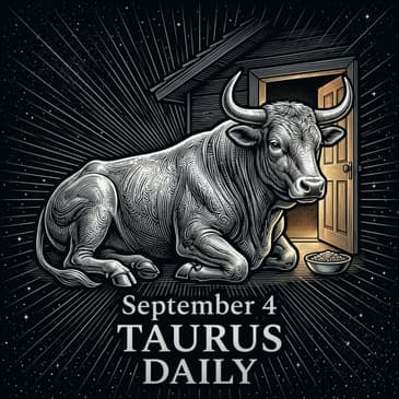 Friday, September 4, 2026 Taurus Horoscope Today