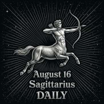 Sunday, August 16, 2026 Sagittarius Horoscope Today